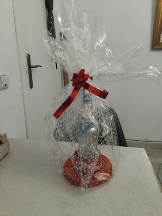 Decoración Botellín Navideño