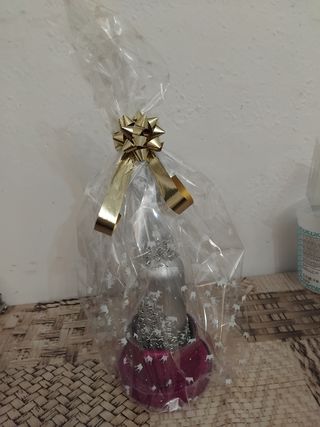 Decoración Botellín Navideño