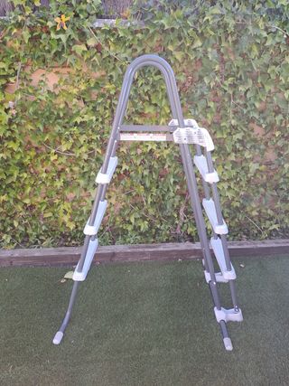 Piscina desmontable metal y plástico