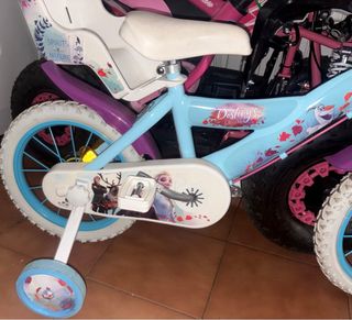 Bicicleta Niña Frozen 14 con Ruedines