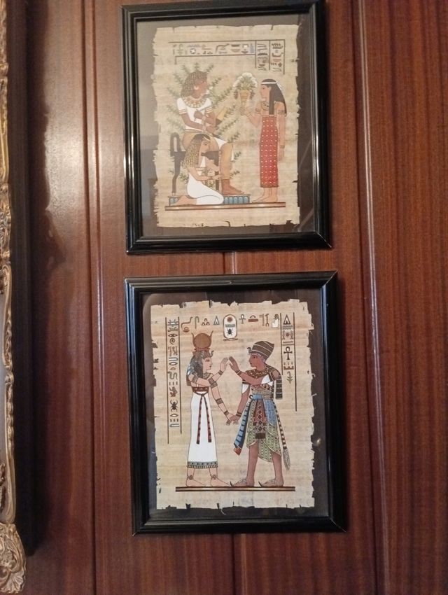 Cuadros Papiros Egipcios