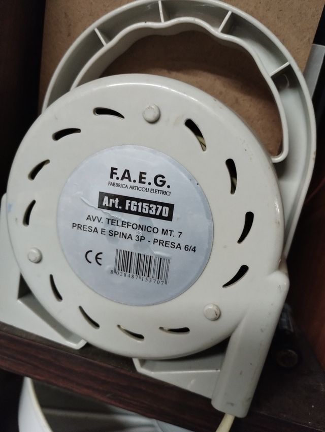 Prolunga avvolgicavo telefono 7 mt