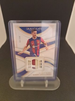 Cromo Lewandowski Panini Immaculate /49 patch