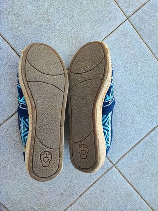 Alpargatas Skechers Mujer Azul Multicolor