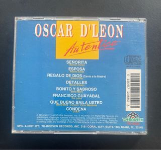 Oscar D' León - Auténtico CD Latino