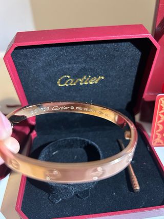 Pulsera Cartier LOVE Oro rosa