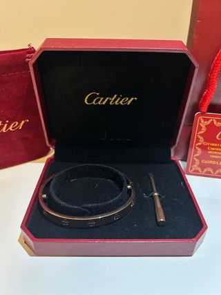 Pulsera Cartier LOVE Oro rosa