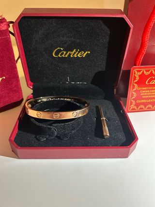 Pulsera Cartier LOVE Oro rosa