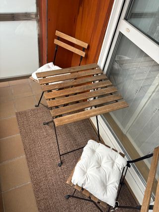 Mesa y 2 Sillas terraza