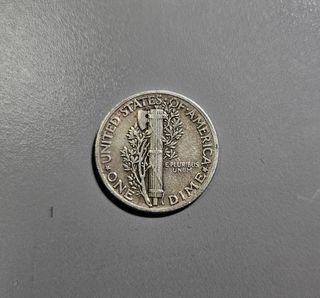 Moneda Plata USA 1 Dime 1940 Mercury