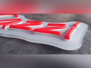 Lampada Neon LED "STI CA..I"