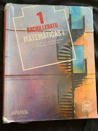 Matemáticas I 1ro bachillerato
