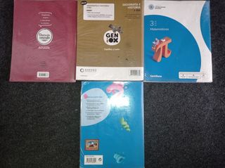 Libros de 3° de la ESO