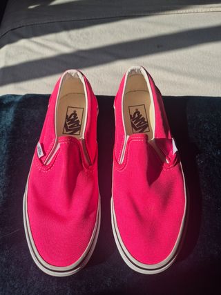 Zapatillas Vans Slip-On Rosas