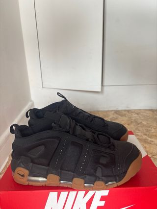 Nike Air More Uptempo Bambas Negras Marrones