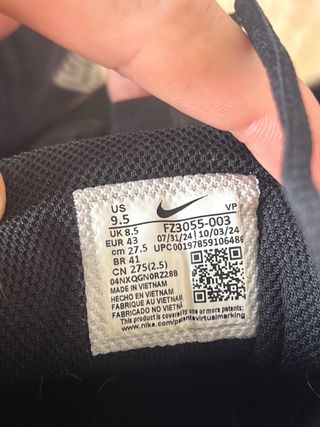 Nike Air More Uptempo Bambas Negras Marrones