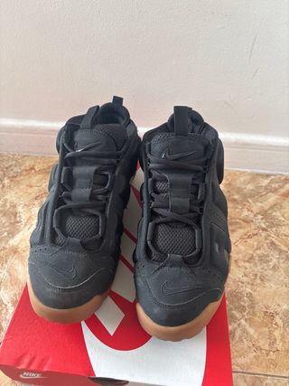 Nike Air More Uptempo Bambas Negras Marrones