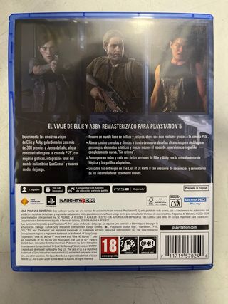 The Last of Us Parte II Remastered PS5
