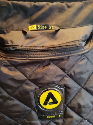 Chaqueta Moto Azul y Gris Talla XL