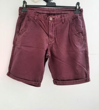 Bermuda uomo bordó.