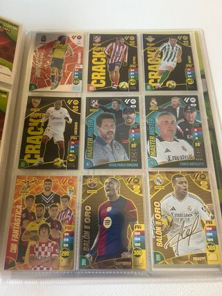 Álbum Adrenalyn 2024-25 (Casi completo al 90%)