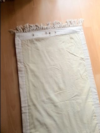 Alfombras de pie de cama con flecos