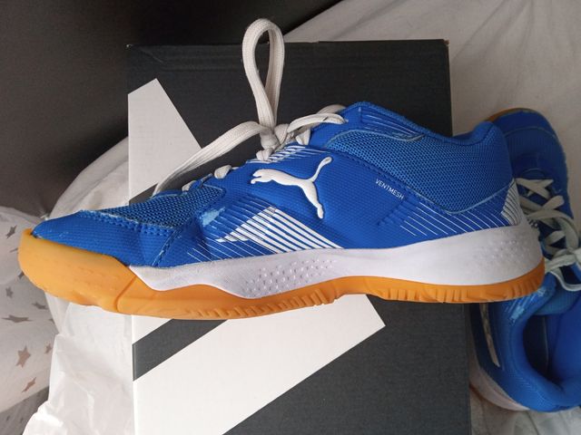 Bambas Puma Niños Azul talla 37.