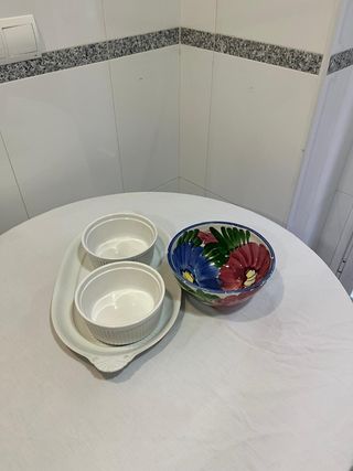 Cuencos para aperitivo de cerámica