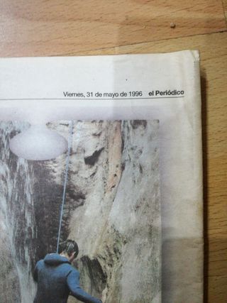 Periódico antiguo Aragón