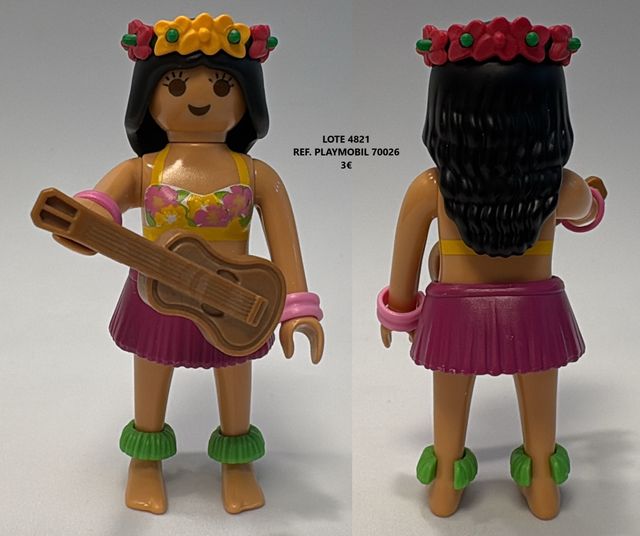 Lote 4772 4821 5210 y 5237 Playmobil Etnias