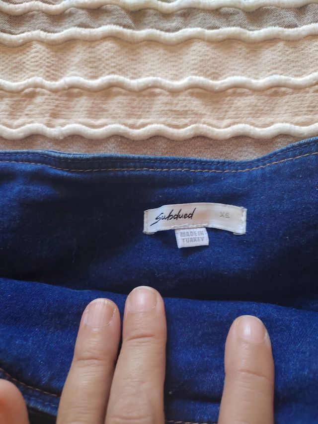 Falda vaquera Subdued XS