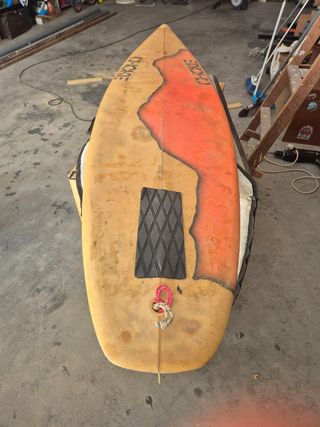 Tabla de surf decorativa