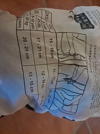 Set 3 protecciones + casco