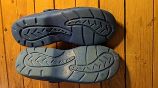 Zueco profesional ultraligero azul