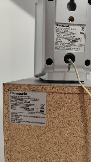 Panasonic SA-PT350 5.1 + SE-FX65 Wireless System