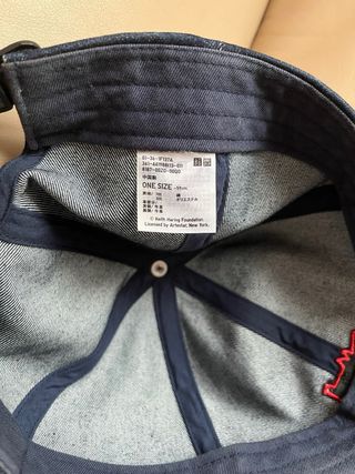 Gorra Keith Haring Vaquera Azul Ajustable