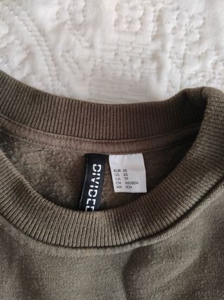 Jersey verde militar con cordones