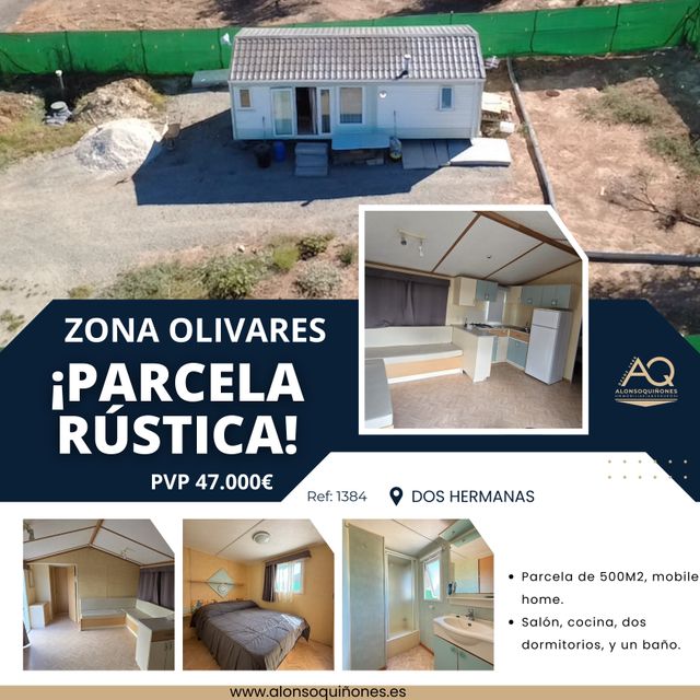 Parcela Rústica 500m2 con Mobile Home
