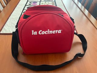 Bolsa térmica roja La Cocinera