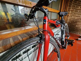 Bicicleta Btwin Roja