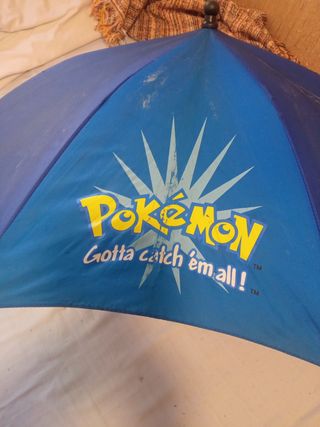 Paraguas Pokémon Vintage Azul