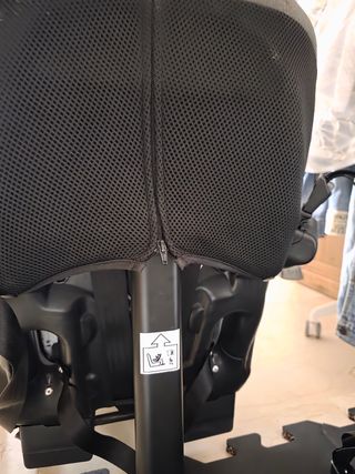 Silla de coche contramarcha muy segura