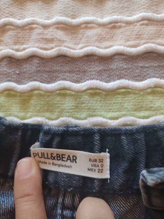 Vaqueros Pull&Bear Azul Talla XS/34