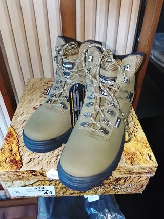 Botas Trekking y caza Tallas de la 40-46 Verdes