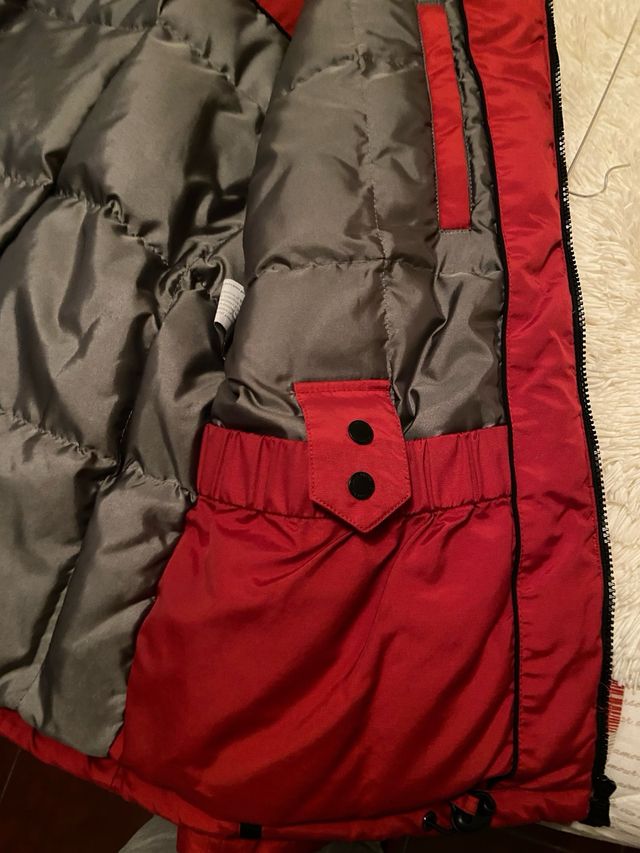 Parka Canadiens unisex rossa