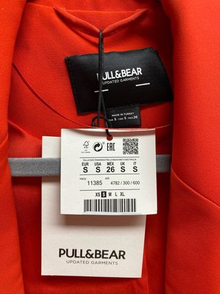 Americana roja Pull&Bear