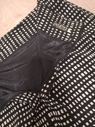 Falda larga estampada