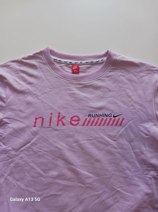 Sudadera Nike Running Rosa