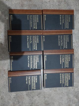 8 libros CLÁSICOS CONTEMPORÁNEOS INTERNACIONALES