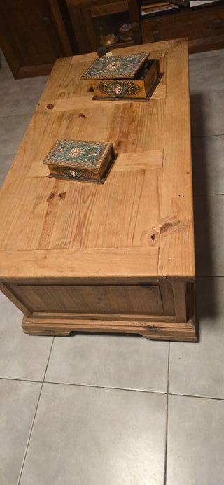 Mueble Mexicano Madera Maciza.Mesa mexicana madera